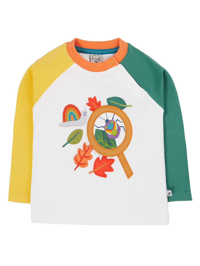 Alfie Interactive Top by Frugi, 100% Cotton