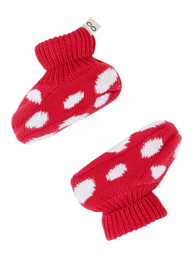 Noa Knitted Booties by Frugi, 100% Cotton