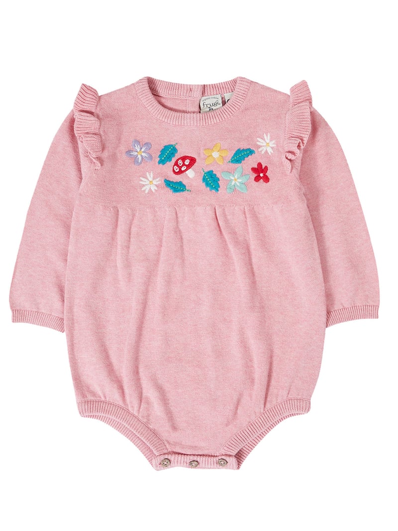 Remi Knitted Romper by Frugi, 100% Cotton