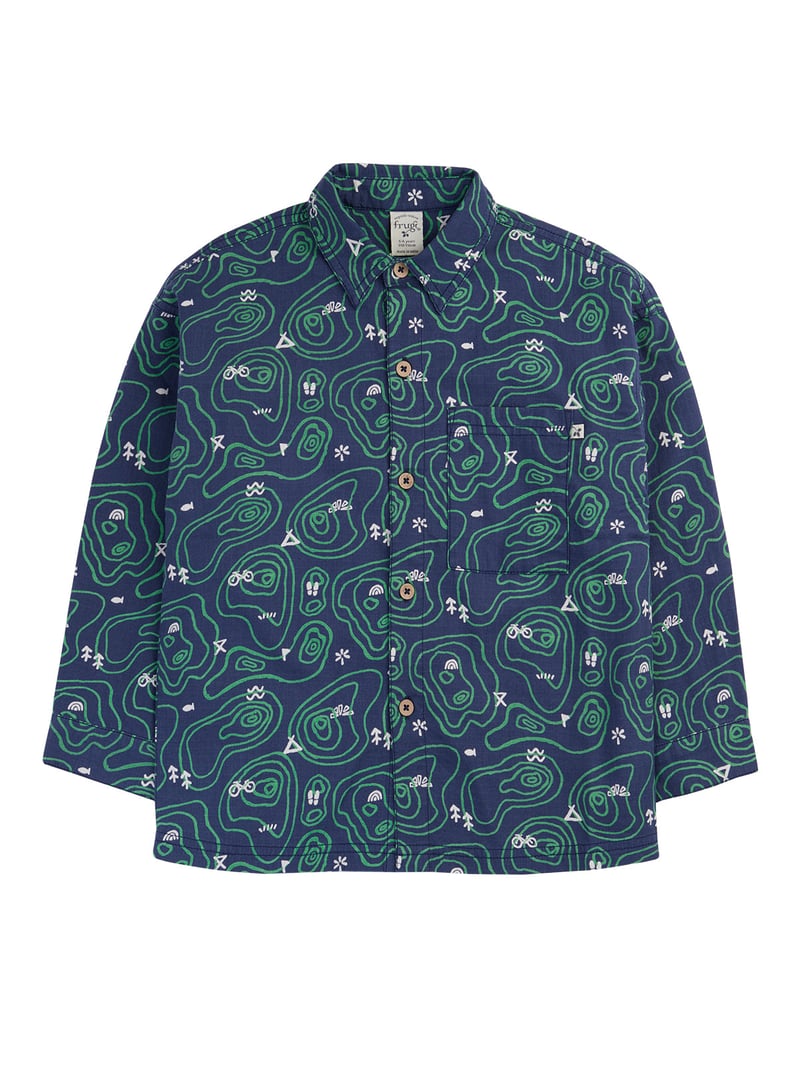 Henry Shacket by Frugi, 100% Cotton