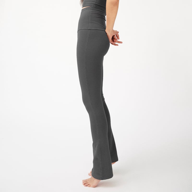 Mini-Flared Legging by Groceries Apparel, 92% Cotton, 8% Elastane