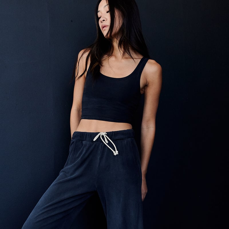 Fitted Crop Top by Groceries Apparel, 92% Cotton, 8% Elastane