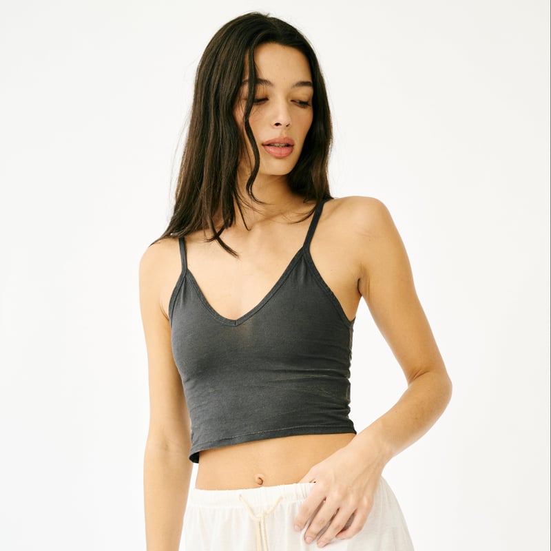 Hemp Vee Tank by Groceries Apparel, 55% Cotton, 45% Hemp