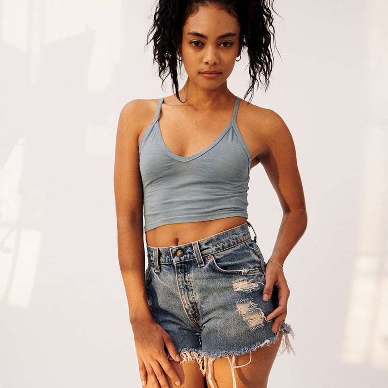 Hemp Vee Tank by Groceries Apparel, 55% Cotton, 45% Hemp
