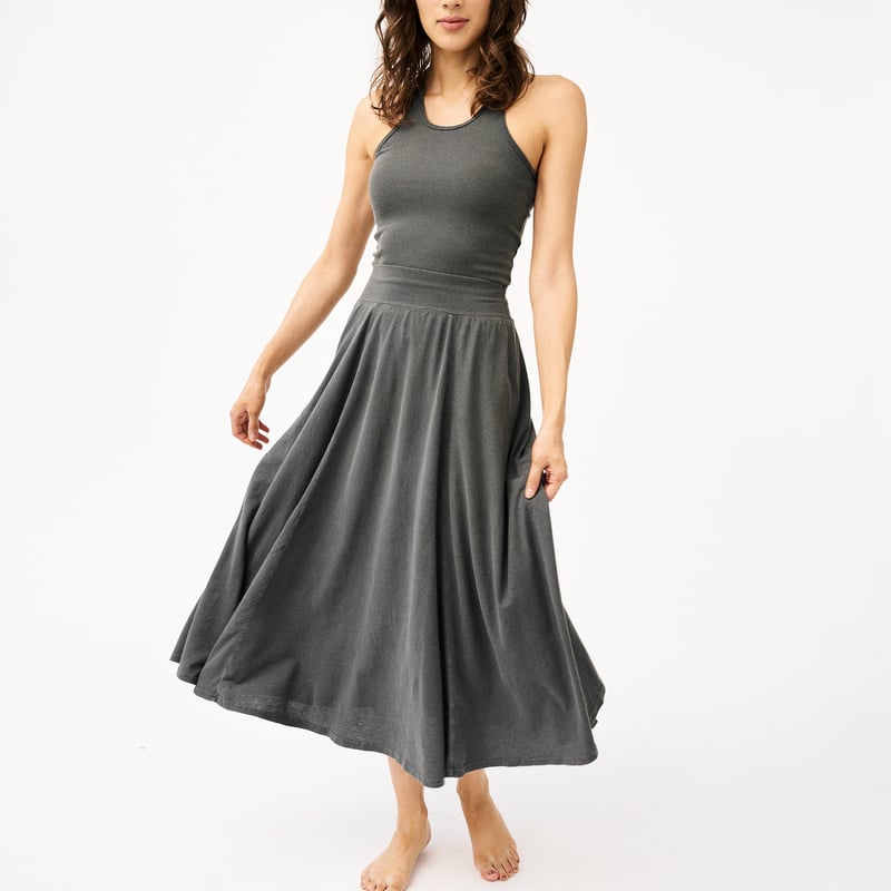 Hemp Patchouli Skirt by Groceries Apparel, 55% Cotton, 45% Hemp