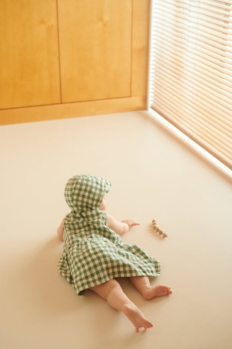 Airi Linen Baby Dress by LinenFox, 100% Linen