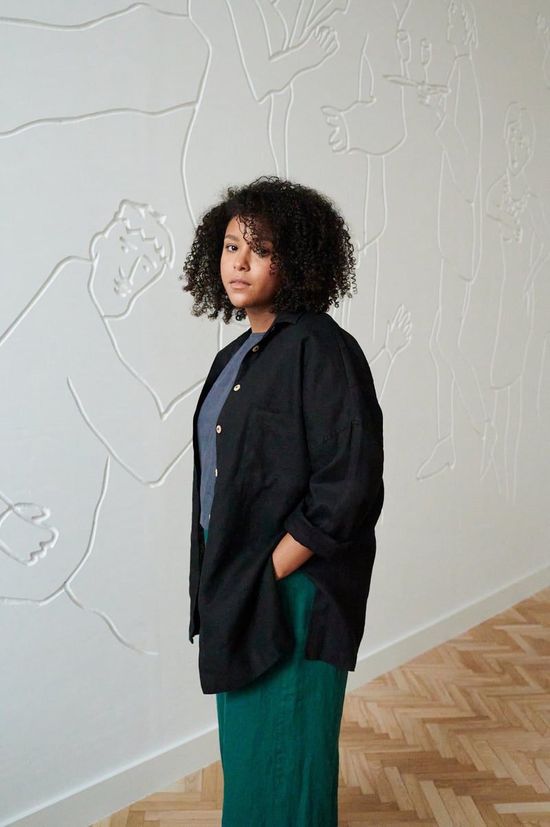 Vika Linen Shirt by LinenFox, 100% Linen