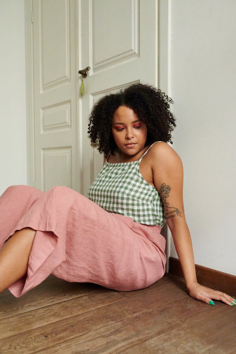 Stella Linen Top by LinenFox, 100% Linen