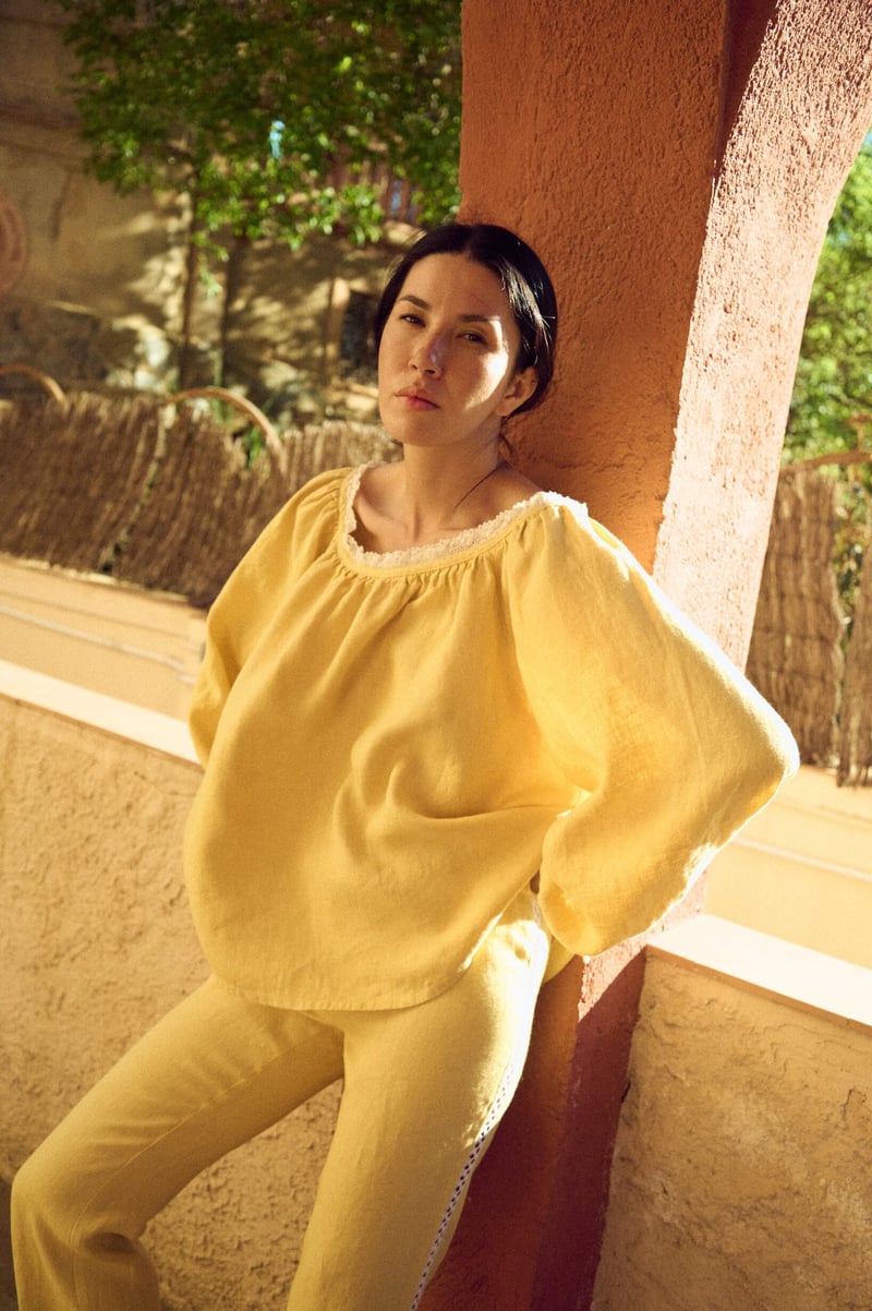 Oversized Linen Tunic – Matilda by LinenFox, 100% Linen