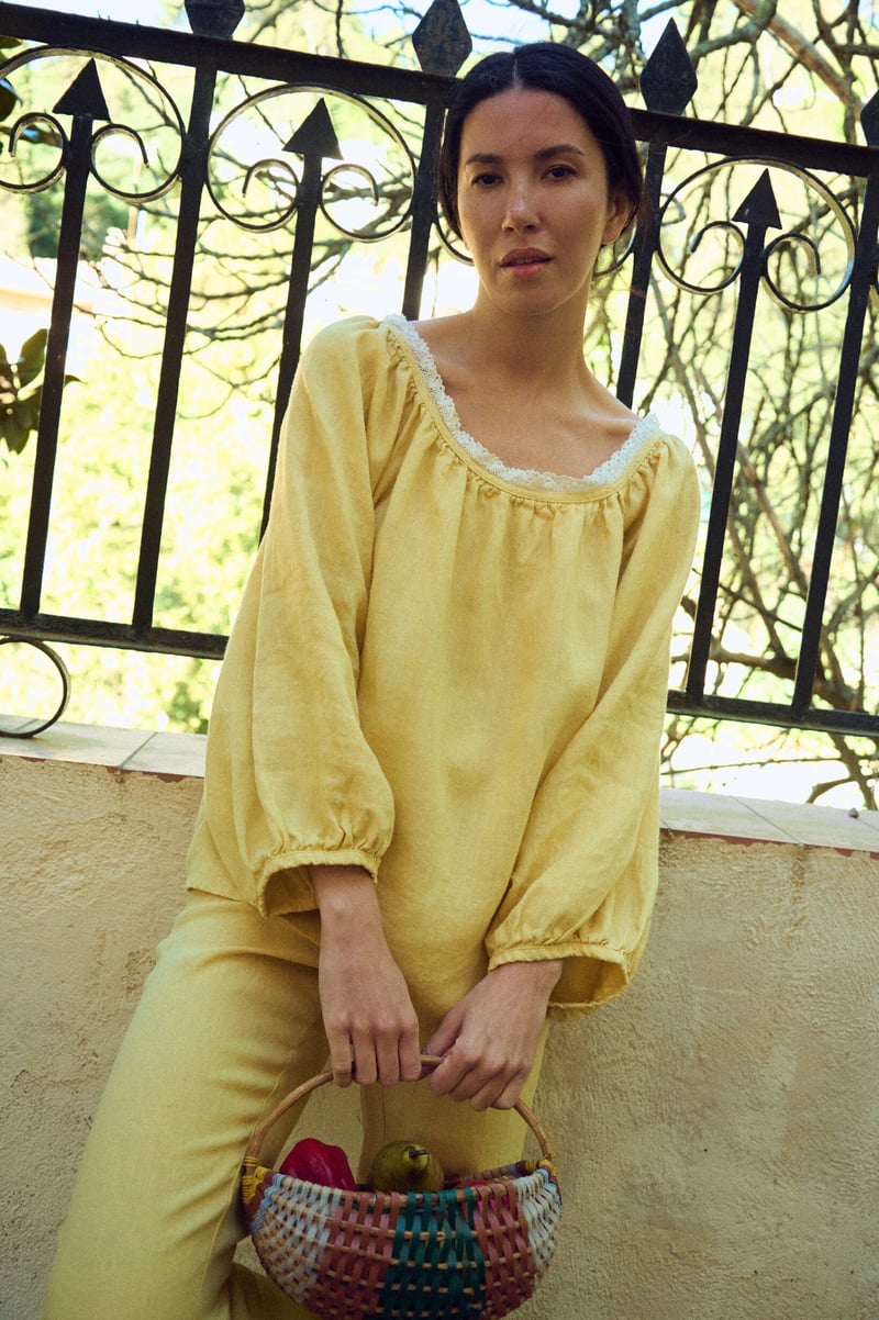 Oversized Linen Tunic – Matilda by LinenFox, 100% Linen