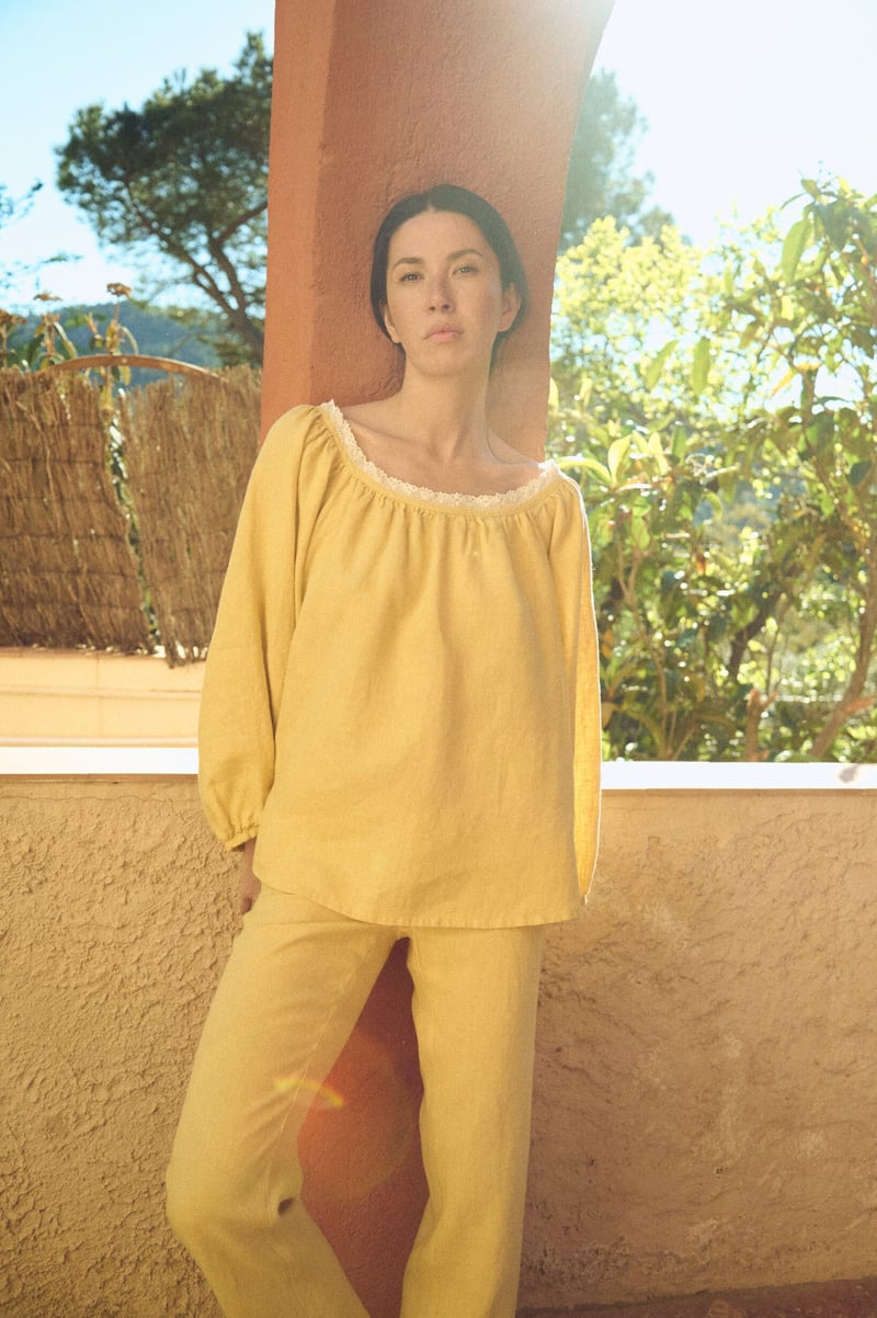 Oversized Linen Tunic – Matilda by LinenFox, 100% Linen