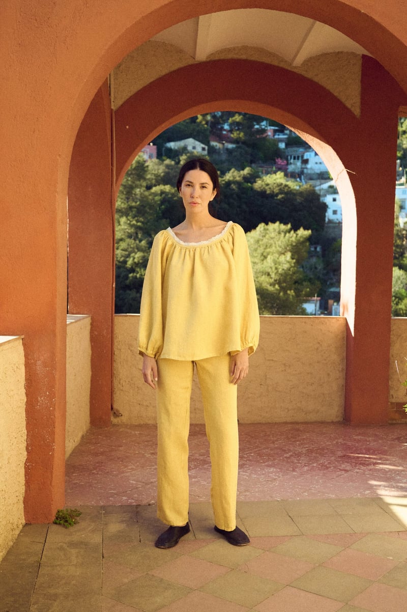 Oversized Linen Tunic – Matilda by LinenFox, 100% Linen