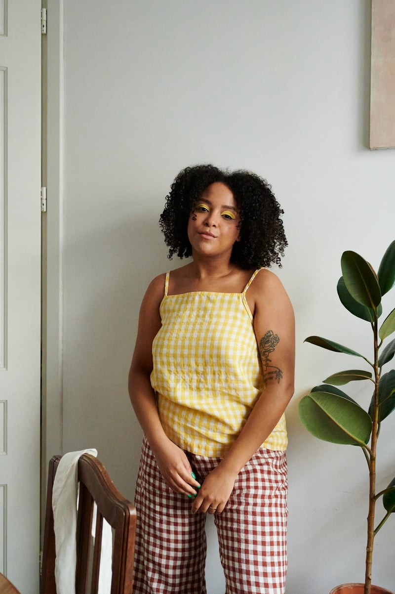 Stella Linen Top by LinenFox, 100% Linen