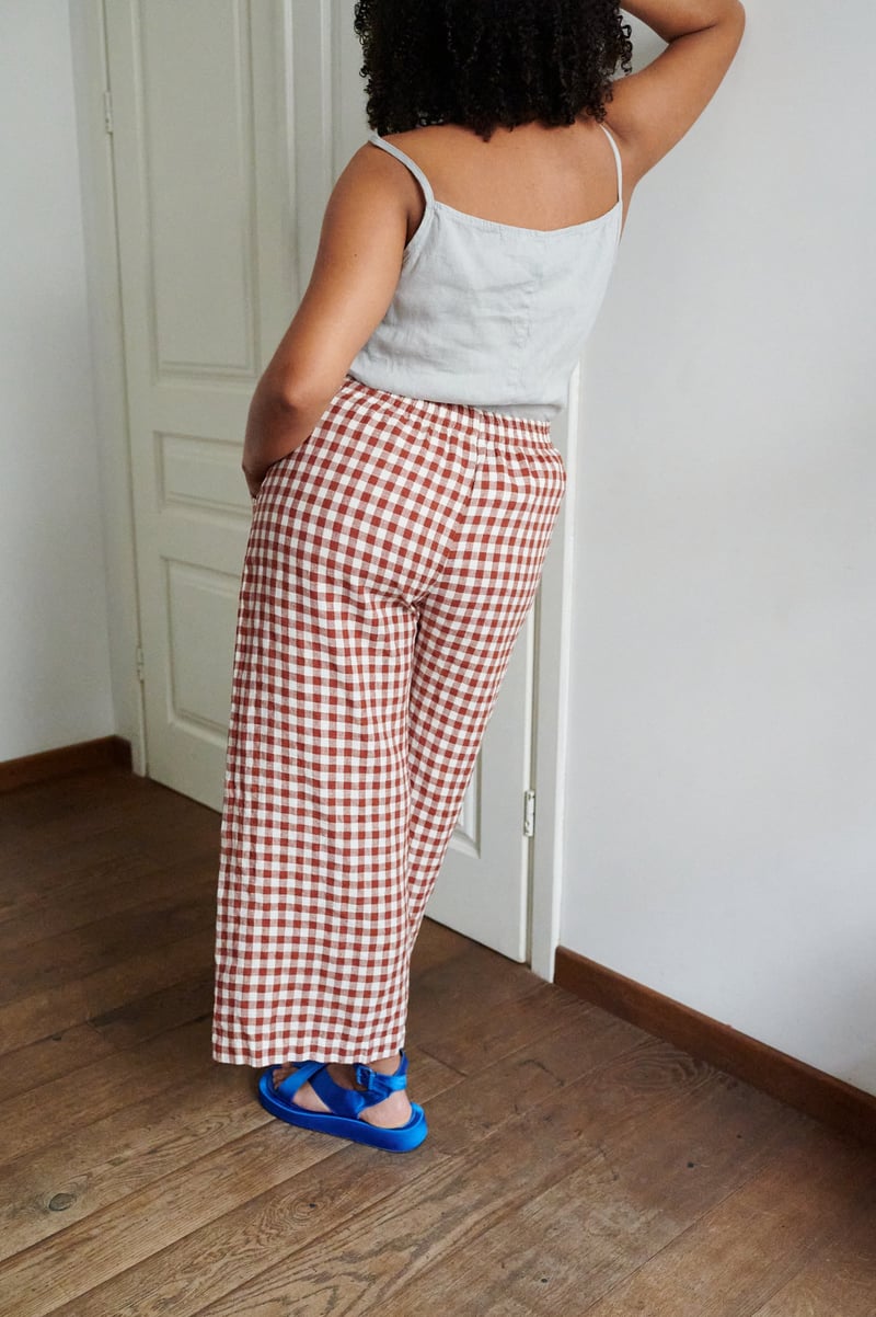 Ocean Linen Trousers by LinenFox, 100% Linen