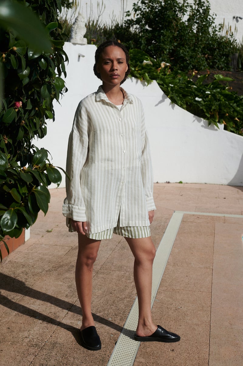 Vika Linen Shirt by LinenFox, 100% Linen