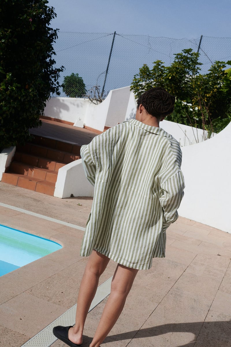 Vika Linen Shirt by LinenFox, 100% Linen