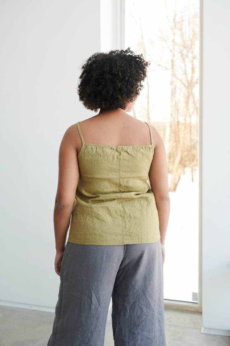 Stella Linen Top by LinenFox, 100% Linen