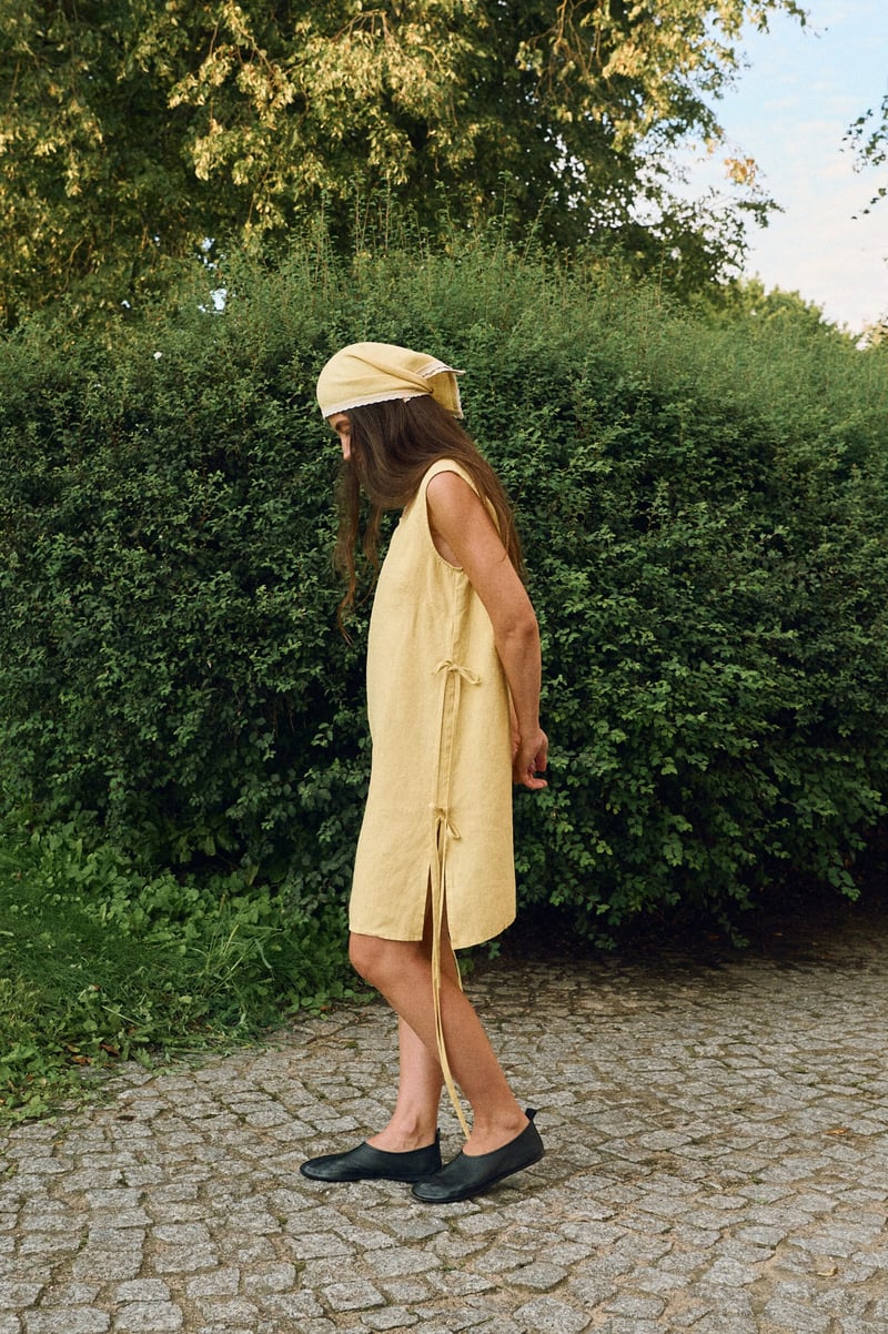 Midi Dress – Ella by LinenFox, 100% Linen