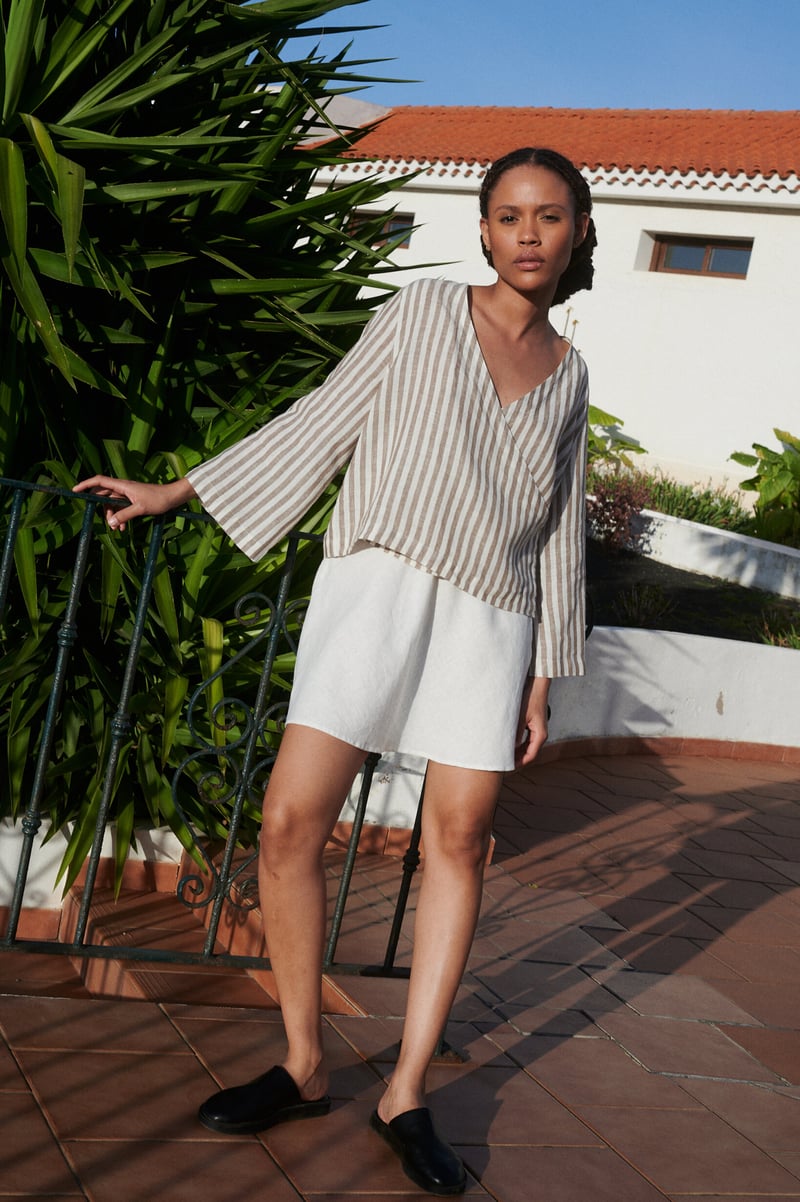 Edith Linen Skirt by LinenFox, 100% Linen