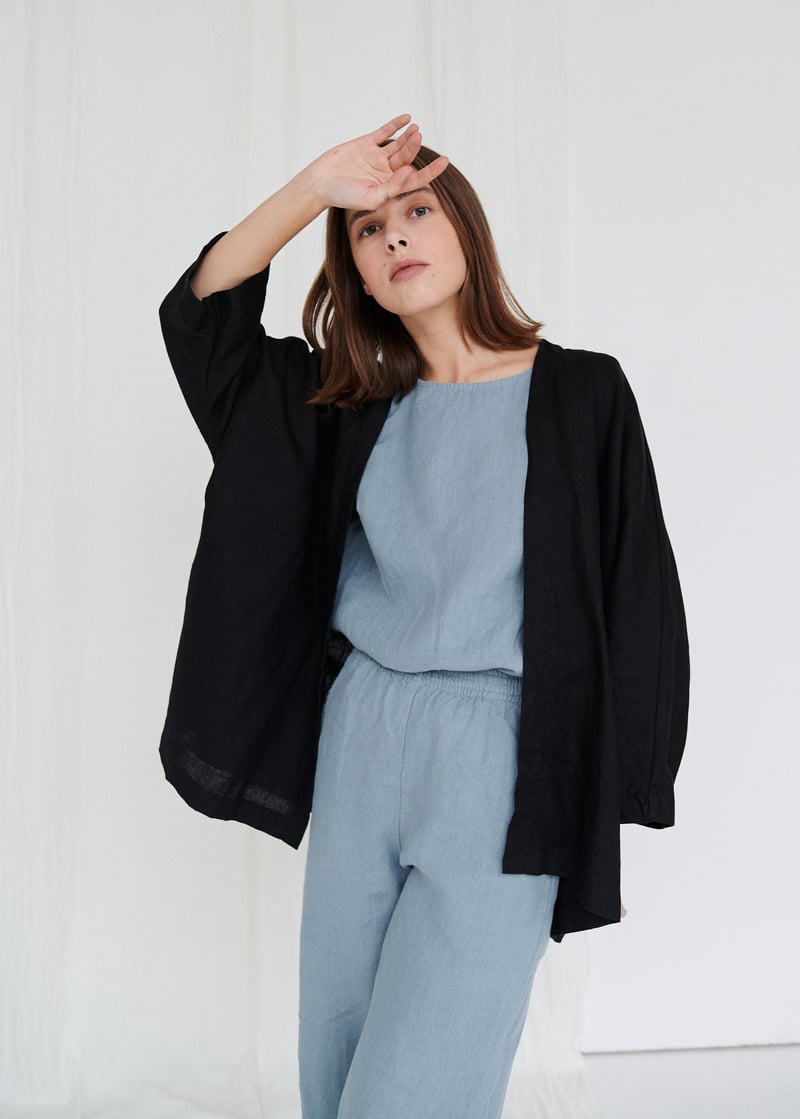 Juta Linen Jacket by LinenFox, 100% Linen