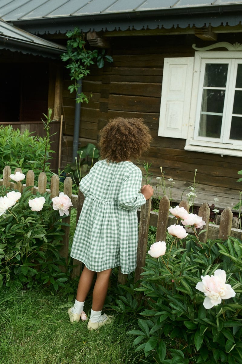 Flowing Linen Dress by LinenFox, 100% Linen