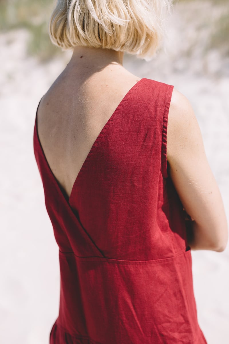 Hai Linen Jumpsuit by LinenFox, 100% Linen