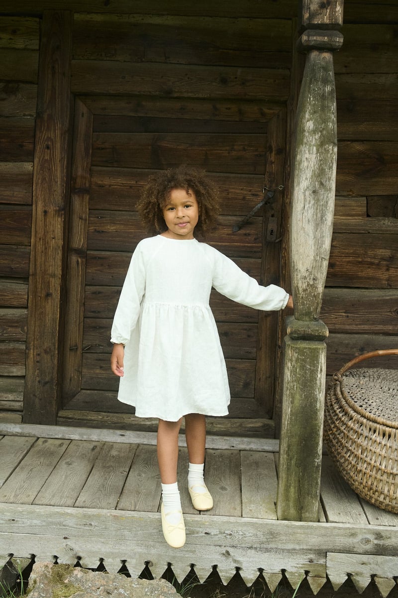 Flowing Linen Dress by LinenFox, 100% Linen