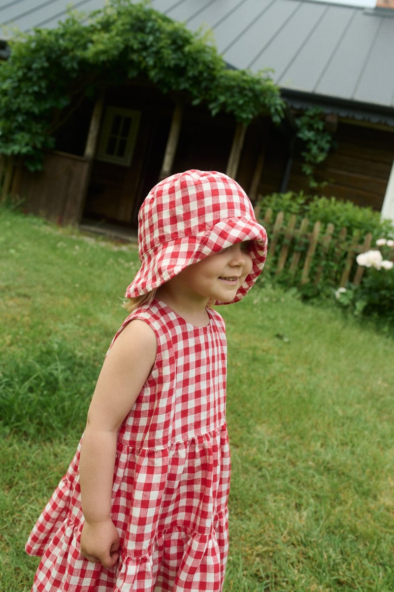 Gathered Linen Dress by LinenFox, 100% Linen