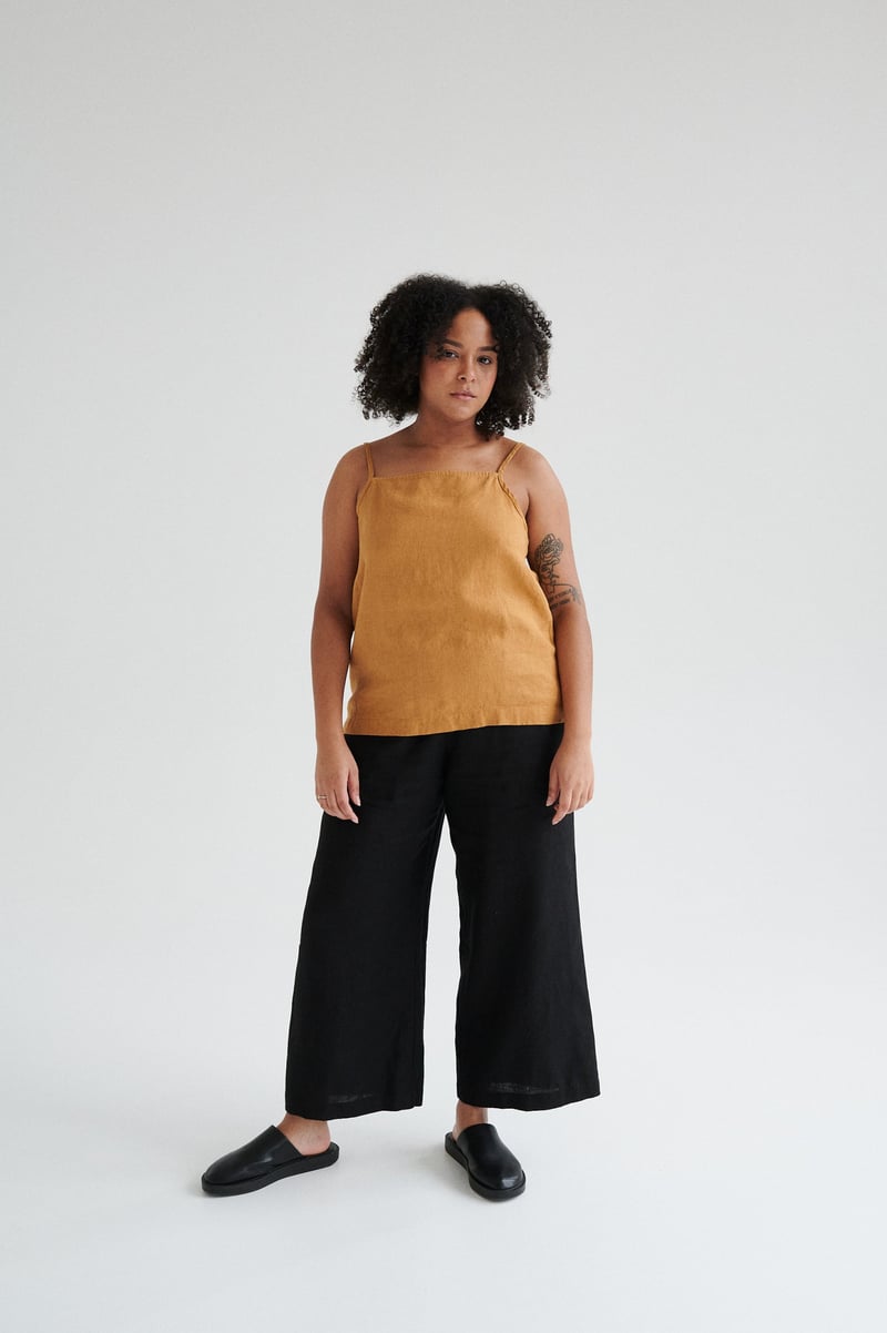 Ocean Linen Trousers by LinenFox, 100% Linen