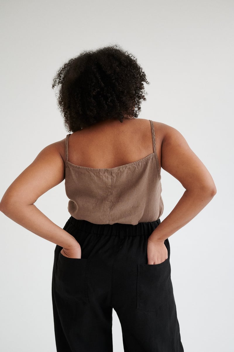 Frankie Linen Trousers by LinenFox, 100% Linen