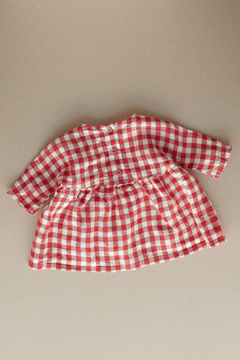 Gabi Linen Baby Dress by LinenFox, 100% Linen