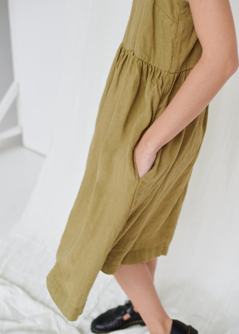Summer Linen Dress by LinenFox, 100% Linen