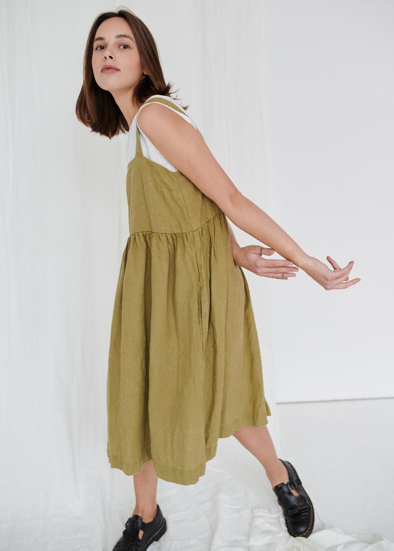 Summer Linen Dress by LinenFox, 100% Linen