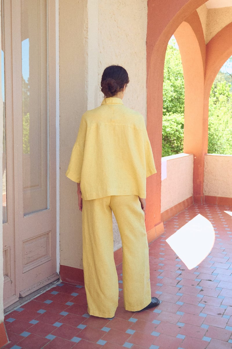 Oversized Linen Shirt – Beka by LinenFox, 100% Linen