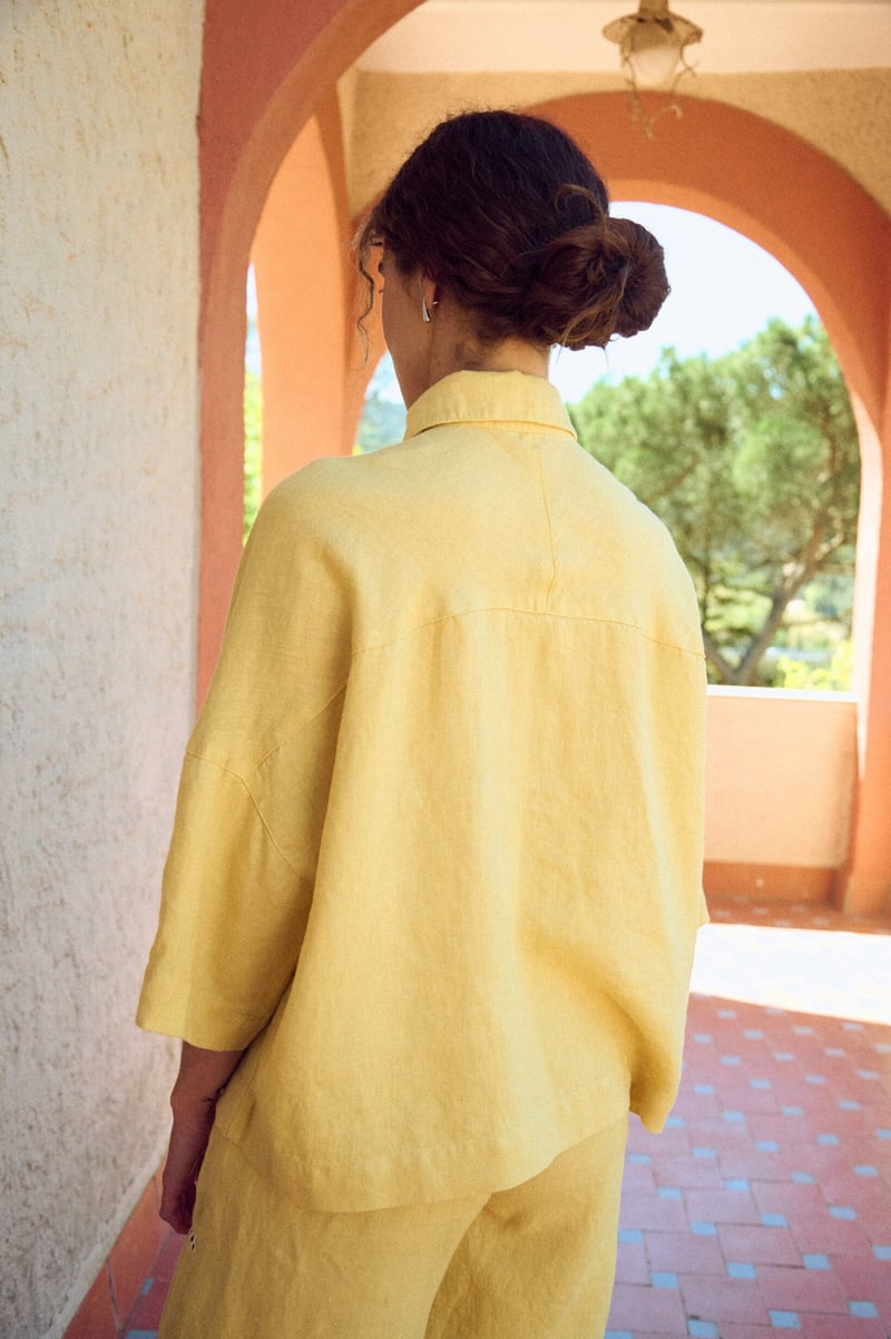 Oversized Linen Shirt – Beka by LinenFox, 100% Linen