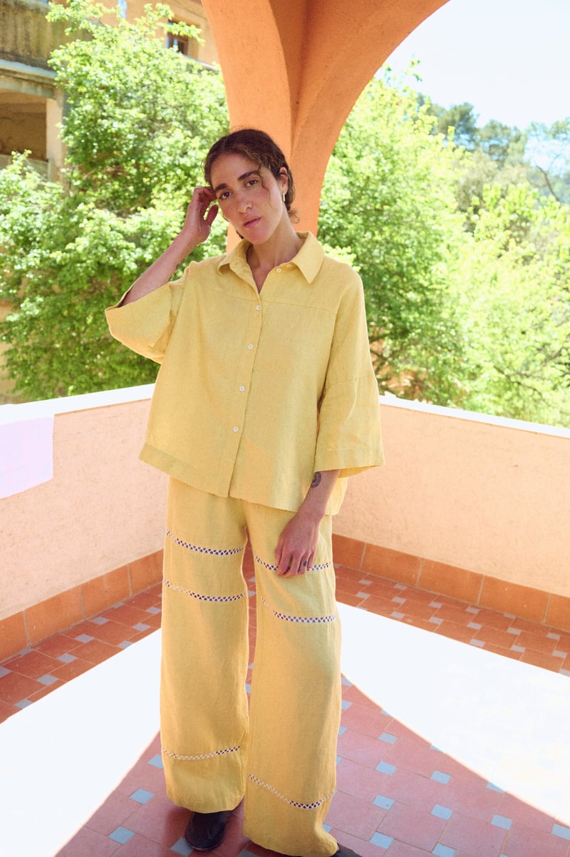 Oversized Linen Shirt – Beka by LinenFox, 100% Linen