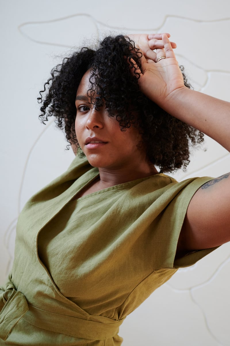 Aimee Linen Jumpsuit by LinenFox, 100% Linen