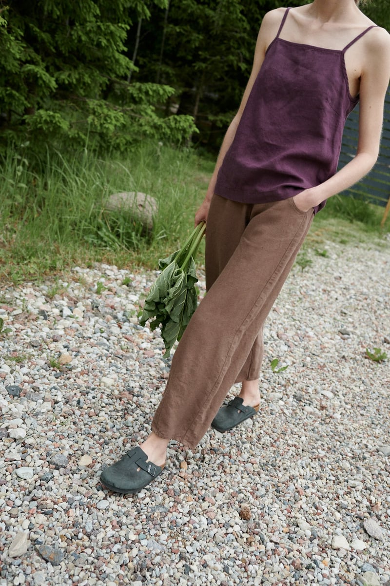 Stella Linen Top by LinenFox, 100% Linen