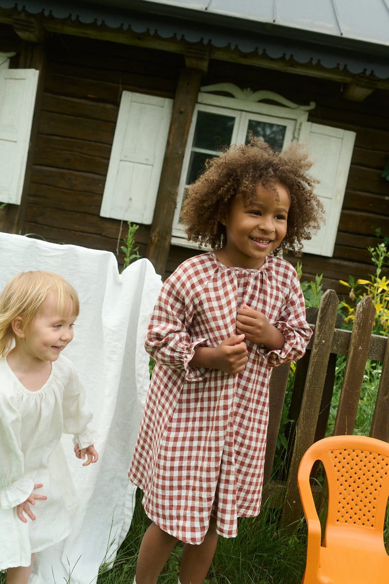 Oversized Linen Dress by LinenFox, 100% Linen