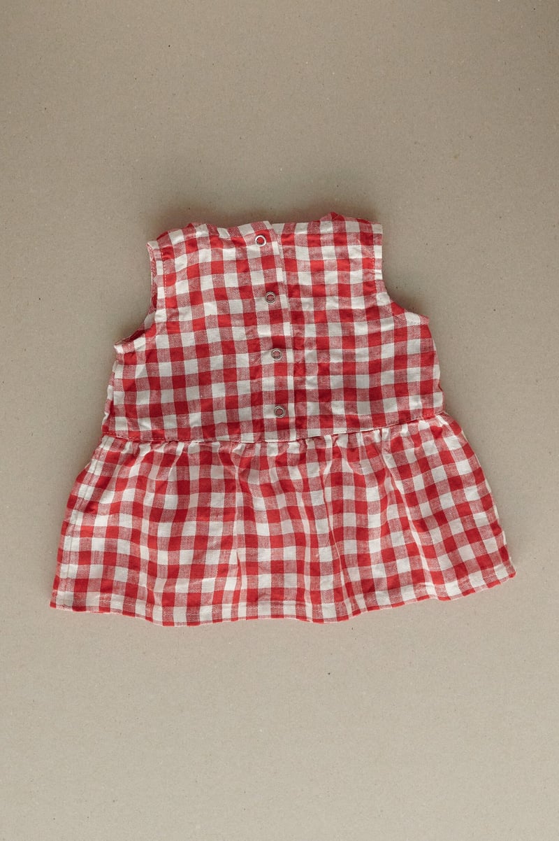 Airi Linen Baby Dress by LinenFox, 100% Linen
