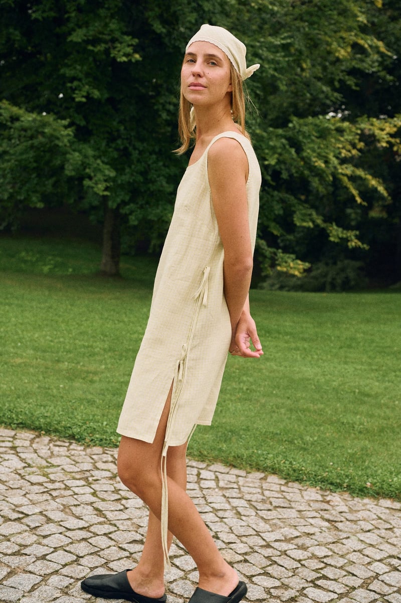 Midi Dress – Ella by LinenFox, 100% Linen