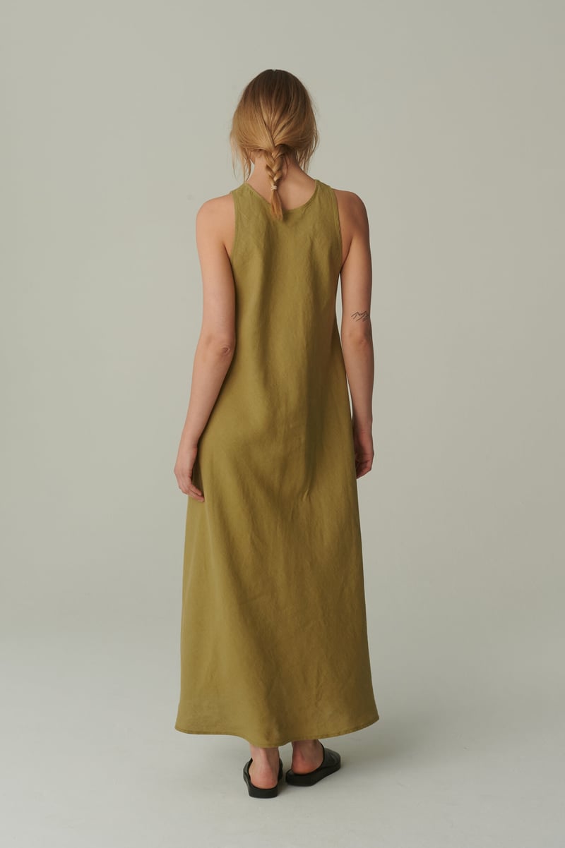 Alba Linen Dress by LinenFox, 100% Linen