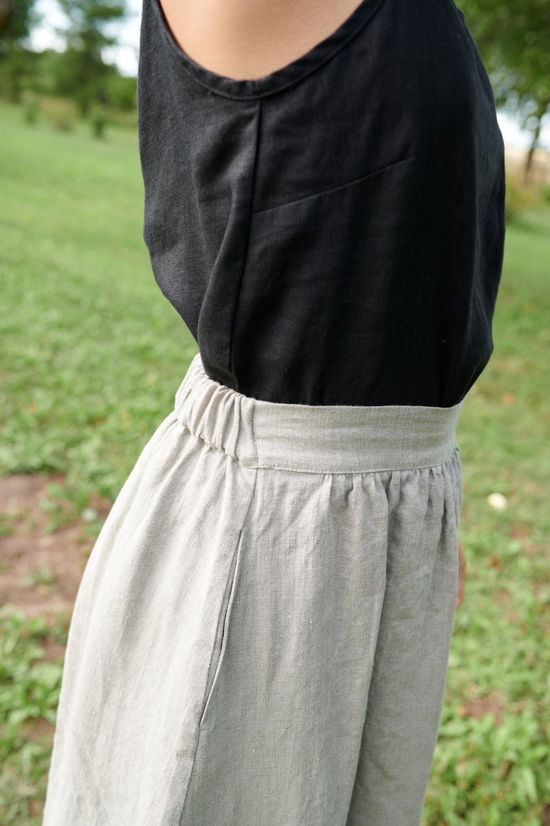 Lina Linen Skirt by LinenFox, 100% Linen