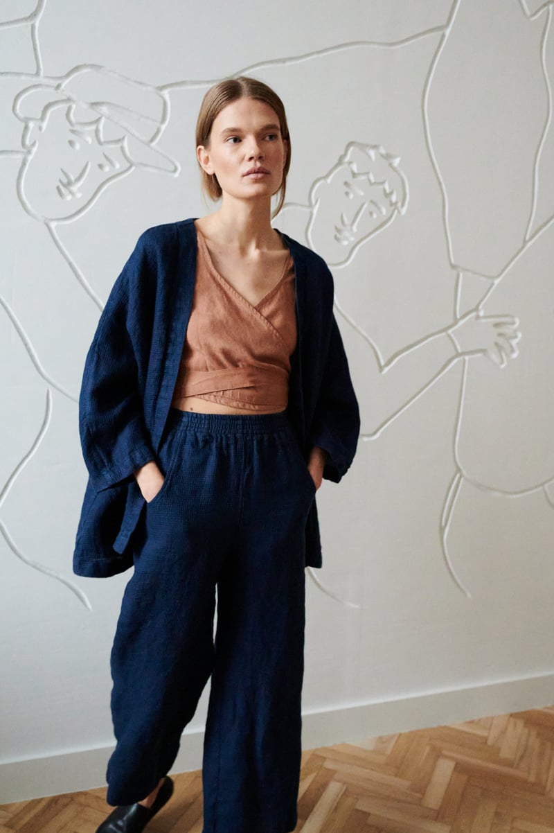 Soja Linen Top by LinenFox, 100% Linen