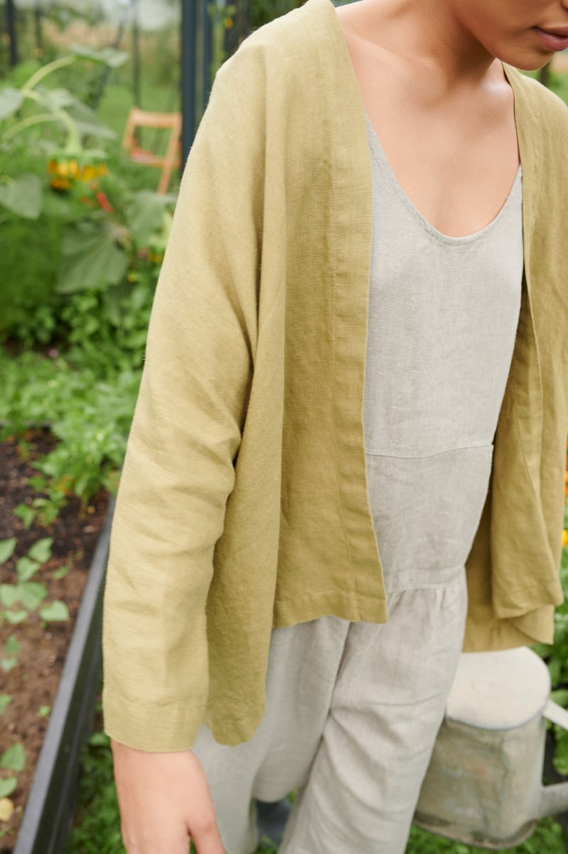Juta Linen Jacket by LinenFox, 100% Linen