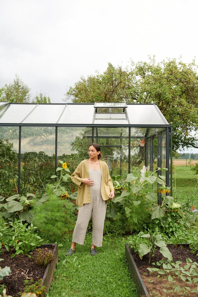 Juta Linen Jacket by LinenFox, 100% Linen