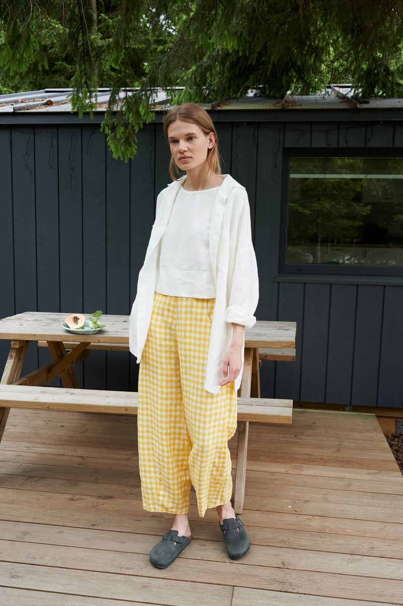 Vika Linen Shirt by LinenFox, 100% Linen
