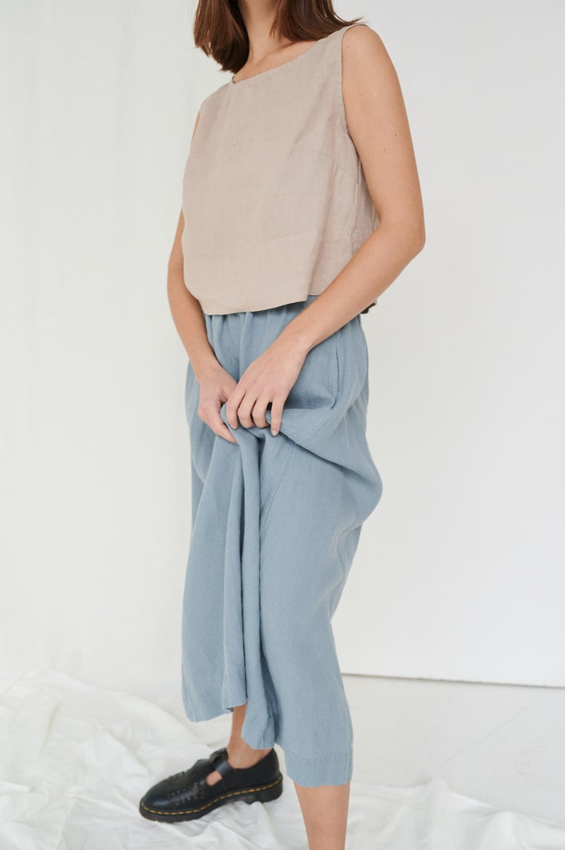 Lina Linen Skirt by LinenFox, 100% Linen
