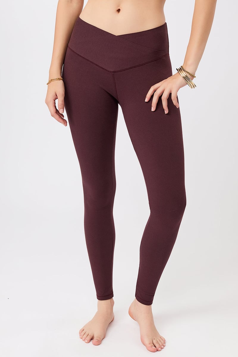 Wrap Legging - Ruby, GOTS by Mandala, 95% Cotton, 5% Elastane