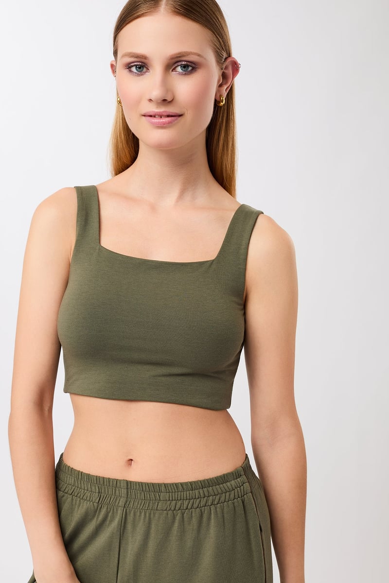 Ultra Light Bra - Leaf by Mandala, 61% Lyocell, 34% Cotton, 5% Elastane